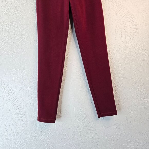 Abercrombie Kids Fold Over Leggings Girls Medium Y2k Embroidered Spellout Logo - Picture 5 of 11